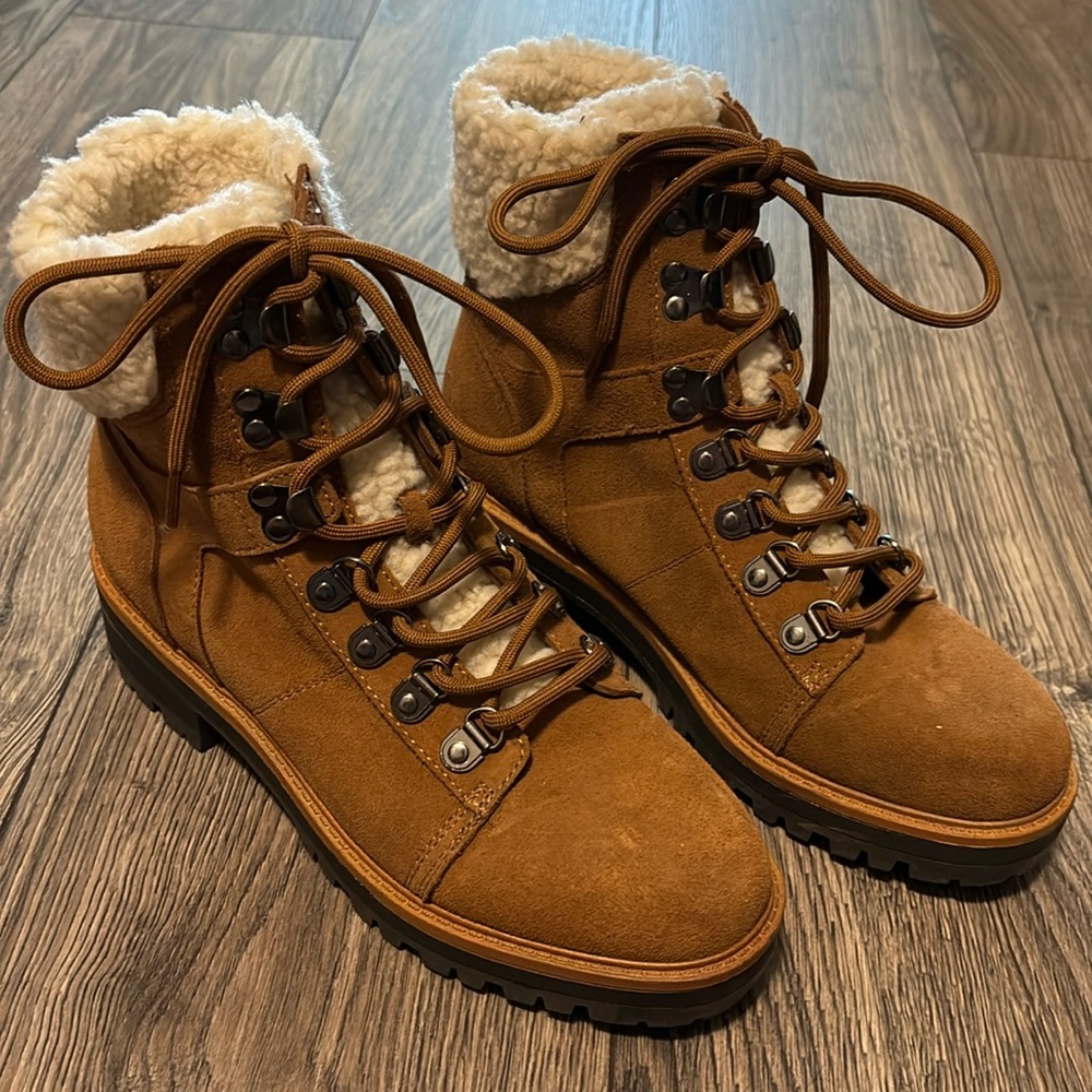 Marc Fisher Isabel Shearling Bootie